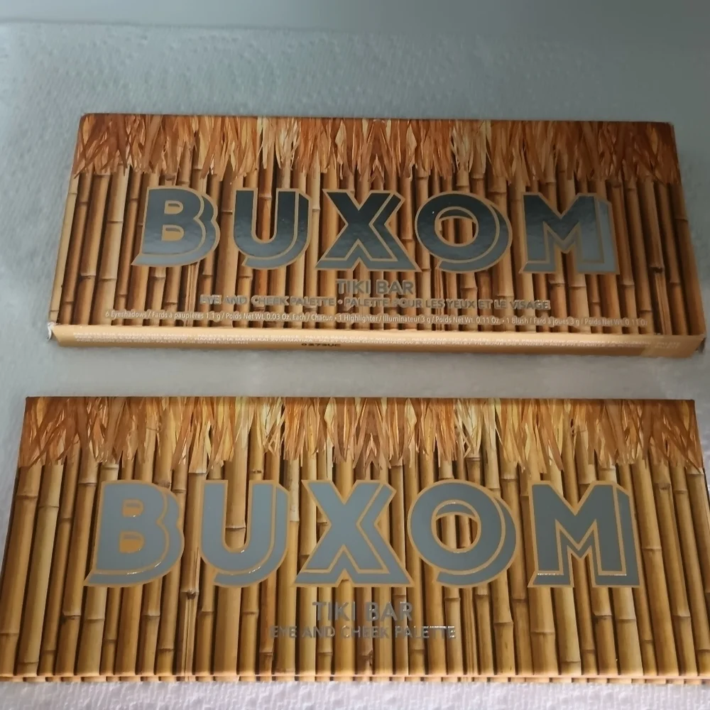 Buxom TIKI BAR Large palette‎ Eye and Cheek Palette NIB Face makeup